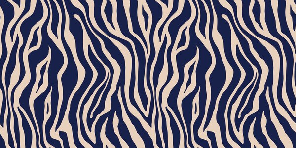 Carta da parati Una stampa zebrata blu e bianca, Carta da parati lastrazione, Carta da parati popolare, u99173v1 - Tapeko.it