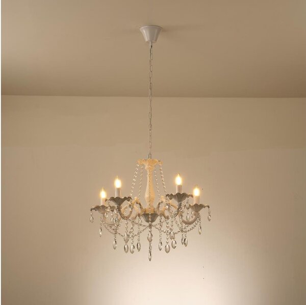 Lampadario a sospensione con catena 5xE14/15W/230V