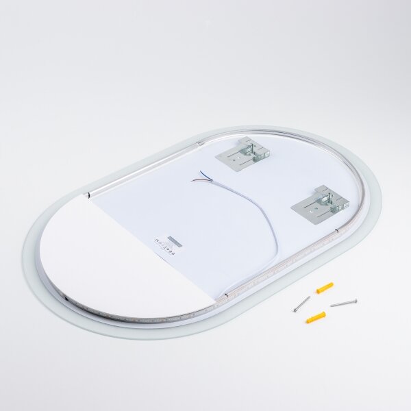 Brilagi - Specchio da bagno LED LECCO LED/25W/230V 50x80 cm IP44 CRI 90 dimmerabile + CCT