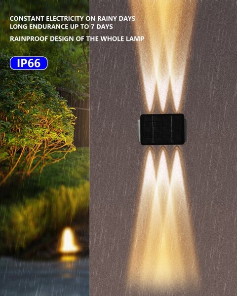 Immax 08491L - Applique a LED solare con sensore LED/2W/5V IP54