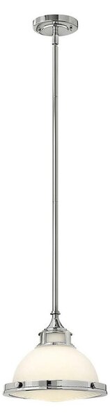 Hinkley HK-AMELIA-P-S-CM - Lampadario a sospensione con supporto rigido AMELIA 1xE27/60W/230V cromo lucido