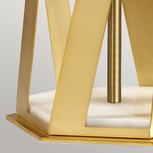 Elstead APOLLO-TL - Lampada da tavolo APOLLO 1xE27/60W/230V oro/blu