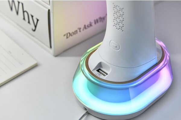 Immax 08973L - LED RGB Lampada da tavolo dimmerabile CORELLA LED/7W/12/230V nero