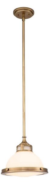 Hinkley HK-AMELIA-P-S-HB - Lampadario a sospensione con supporto rigido AMELIA 1xE27/60W/230V bronzo