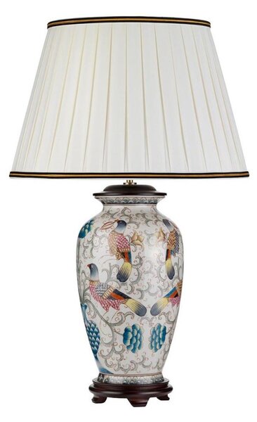 Elstead DL-PING-TL - Lampada da tavolo PING 1xE27/60W/230V