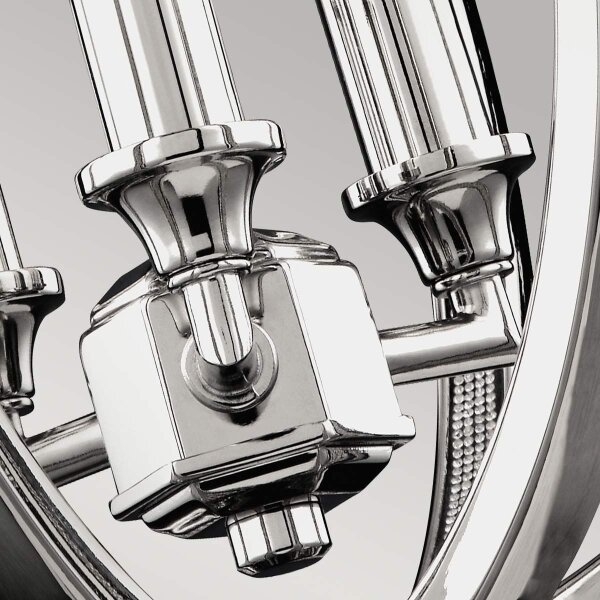 Feiss FE-CORINNE-3P-S - Lampadario a sospensione con catena CORINNE 3xE14/60W/230V