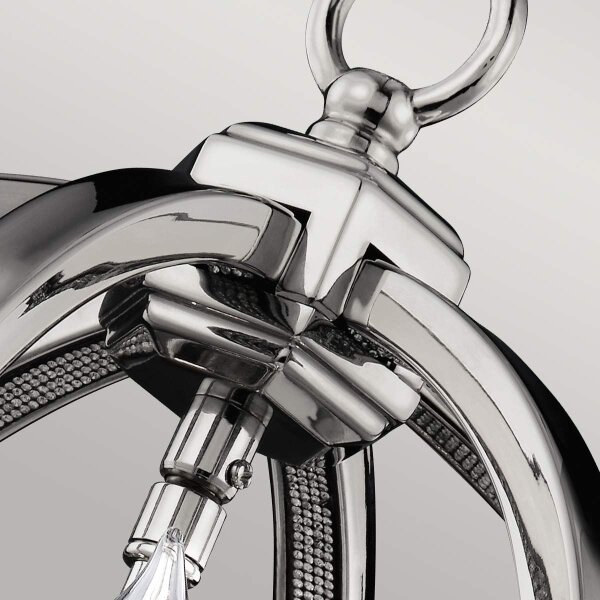Feiss FE-CORINNE-3P-S - Lampadario a sospensione con catena CORINNE 3xE14/60W/230V