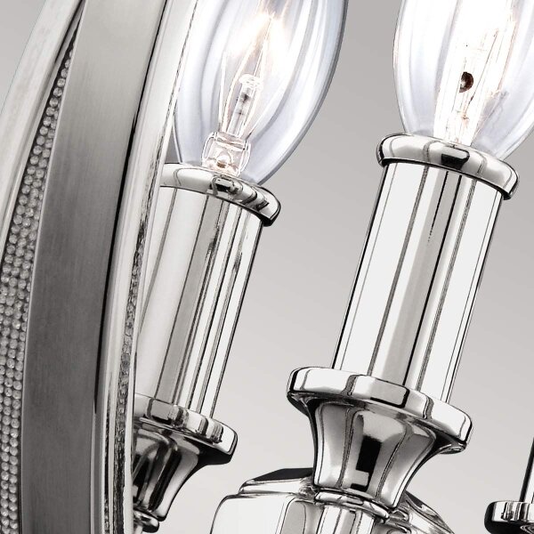 Feiss FE-CORINNE-3P-S - Lampadario a sospensione con catena CORINNE 3xE14/60W/230V