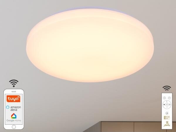 Plafoniera LED dimmerabile OPAL LED/48W/230V Wi-Fi Tuya + +TC