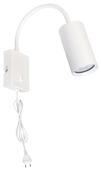 Brilagi - Lampada flessibile da muro SELE 1xGU10/30W/230V bianco