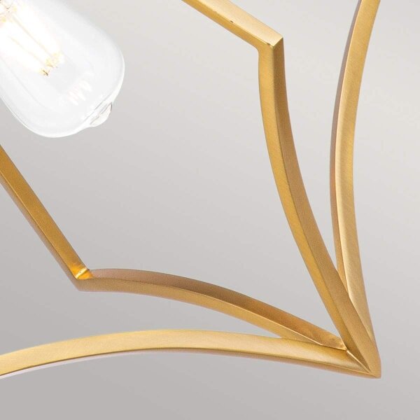 Feiss FE-NICO-P-M-BB - Lampadario a sospensione con catena NICO 1xE27/60W/230V