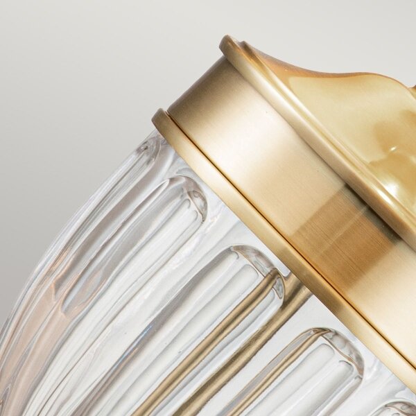 Quoizel QZ-DENNISON-BB - Lampada da tavolo DENNISON 1xE27/60W/230V oro