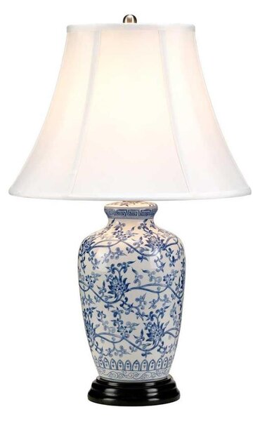 Elstead BLU-G-JAR-TL - Lampada da tavolo BLU GINGER JAR 1xE27/60W/230V