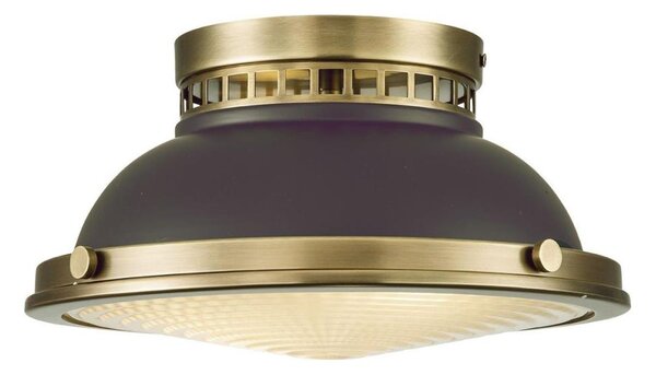 Hinkley HK-AMELIA-F-M-RB - Plafoniera AMELIA 2xE27/40W/230V nero/bronzo