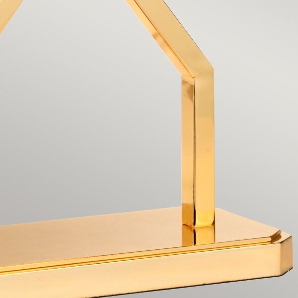Elstead CROSS-TL - Lampada da tavolo CROSS 1xE27/60W/230V oro/blu