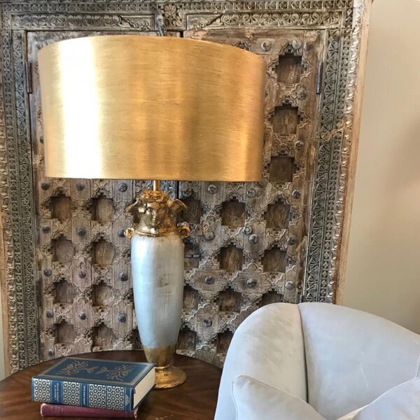 Flambeau FB-BIENVILLE-TL - Lampada da tavolo BIENVILLE 1xE27/60W/230V
