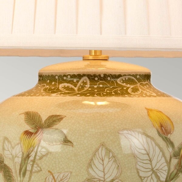 Elstead ARUM-LILY-TL - Lampada da tavolo ARUM LILY 1xE27/60W/230V