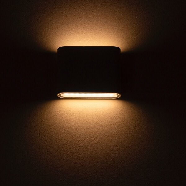 Zuma Line SJ22621- Applique a LED da esterno SHADOW LED/12W/230V IP65 nero