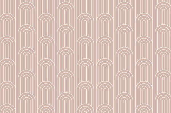 Carta da parati Un disegno di linee bianche e rosa, Carta da parati lastrazione, Carta da parati popolare, w00137v3 - Tapeko.it