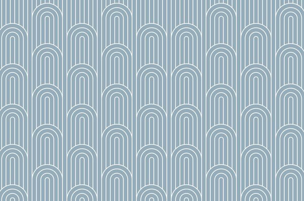 Carta da parati Un disegno di linee bianche e blu, Carta da parati lastrazione, Carta da parati popolare, w00137 - Tapeko.it