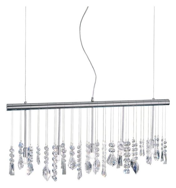 Kolarz 104.85.5 - Lampadario di cristallo a sospensione STRETTA 5xG9/40W/230V cromo lucido