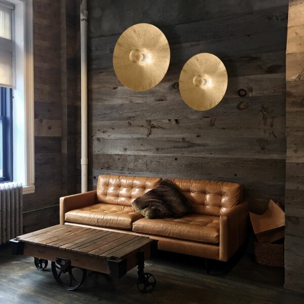 Kolarz A1306.61XL.3.SunAu - Applique MOON 1xE27/100W/230V oro