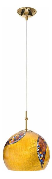 Kolarz 0392.31S.3.Ki.Au - Lampadario a sospensione con filo LUNA 1xE27/60W/230V 24K oro