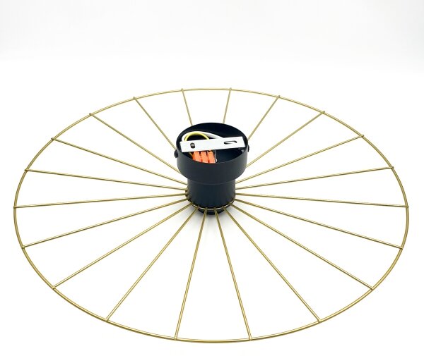 Applique MONTANA 1xE27/15W/230V diametro 45 cm oro