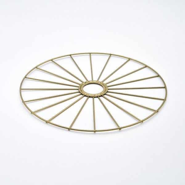 Lampadario a sospensione con filo MONTANA 1xE27/15W/230V diametro 30 cm oro/nero