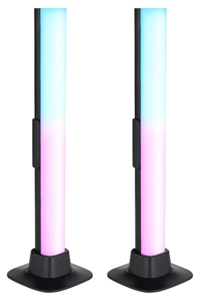 Globo 25895SH - SET 2x LED RGB Lampada da tavolo dimmerabile LED/2W/5V Wi-Fi Tuya