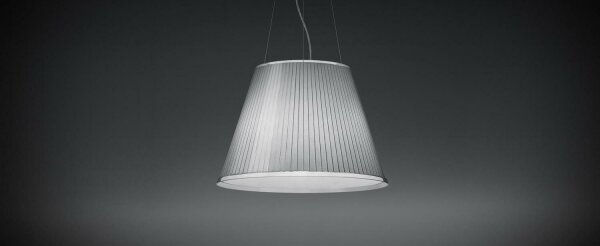 Artemide 1124110A - Lampadario a sospensione con filo CHOOSE MEGA 3xE27/12W/230V bianco