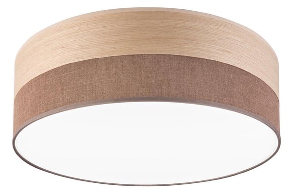 Plafoniera LED SIRJA WOOD LED/36W/230V diametro 45 cm marrone/quercia