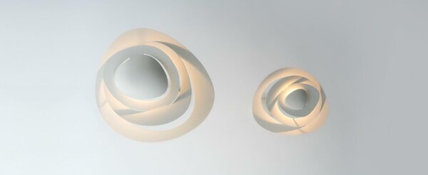 Artemide 1256110A - Lampadario a sospensione con filo LED dimmerabile PIRCE LED/44W/230V 3000K bianco