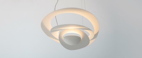 Artemide 1256110A - Lampadario a sospensione con filo LED dimmerabile PIRCE LED/44W/230V 3000K bianco