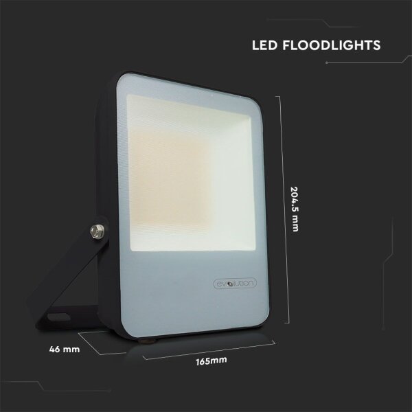 Riflettore LED LED/30W/230V 6400K IP65 nero