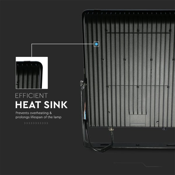 Riflettore LED LED/30W/230V 6400K IP65 nero