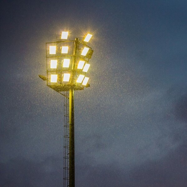 Riflettore LED LED/30W/230V 6400K IP65 nero