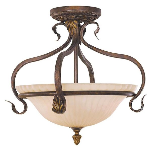 Feiss FE-SONOMAVALLEY-SF - Lampadario a plafone SONOMA VALLEY 3xE27/60W/230V