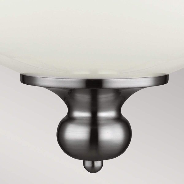 Feiss FE-PARKMAN-PL-PN - Lampadario a sospensione con catena PARKMAN 1xE27/60W/230V