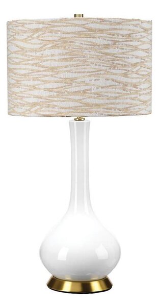 Elstead MILO-AB-TL-LANT - Lampada da tavolo MILO 1xE27/60W/230V beige