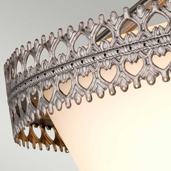 Elstead CROWN-SF - Lampadario a plafone CROWN 3xE27/60W/230V