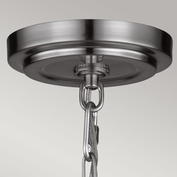 Feiss FE-PARKMAN-PL-PN - Lampadario a sospensione con catena PARKMAN 1xE27/60W/230V