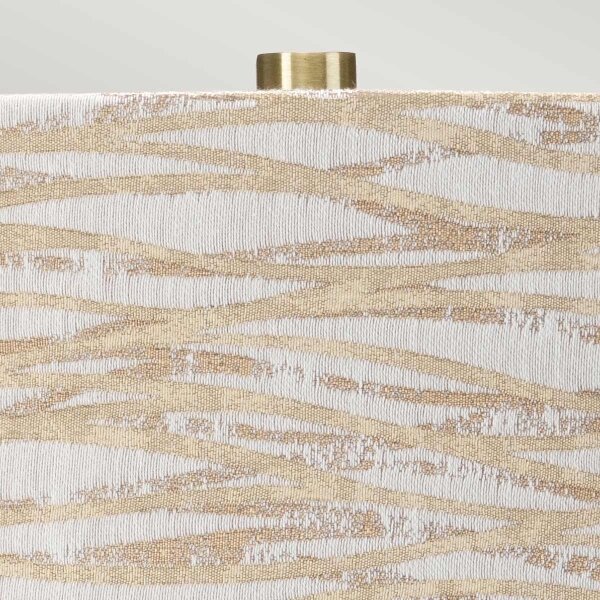 Elstead MILO-AB-TL-LANT - Lampada da tavolo MILO 1xE27/60W/230V beige