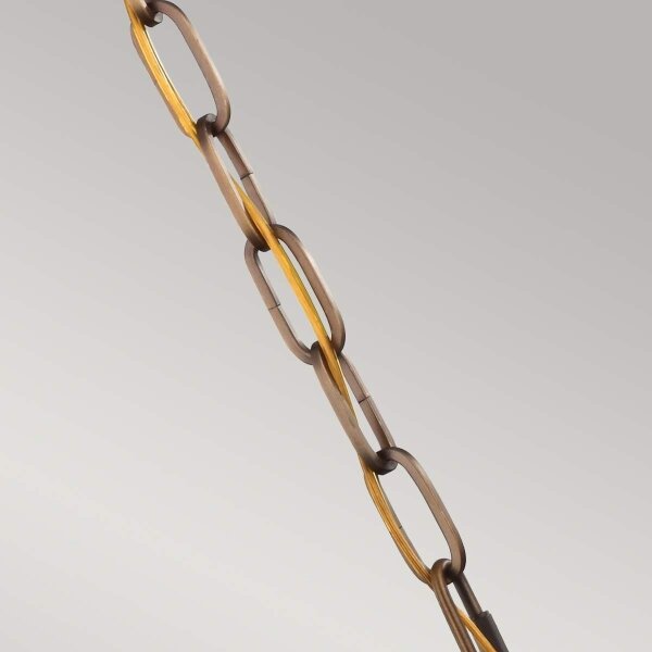 Feiss FE-CADENCE-1P-MB - Lampadario a sospensione con catena CADENCE 1xE27/75W/230V
