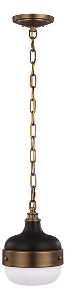 Feiss FE-CADENCE-1P-MB - Lampadario a sospensione con catena CADENCE 1xE27/75W/230V