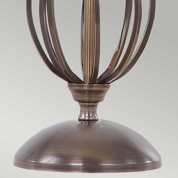 Elstead ART-TL-AGD-BRASS - Lampada da tavolo ARTISAN 1xE27/60W/230V bronzo