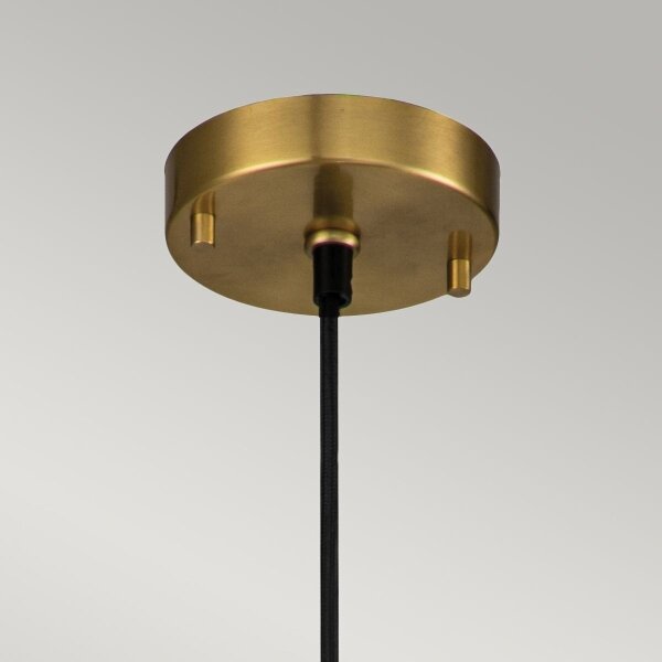 Elstead ETOILE-P-M-AB - Lampadario a sospensione con filo ETOILE 1xE27/60W/230V