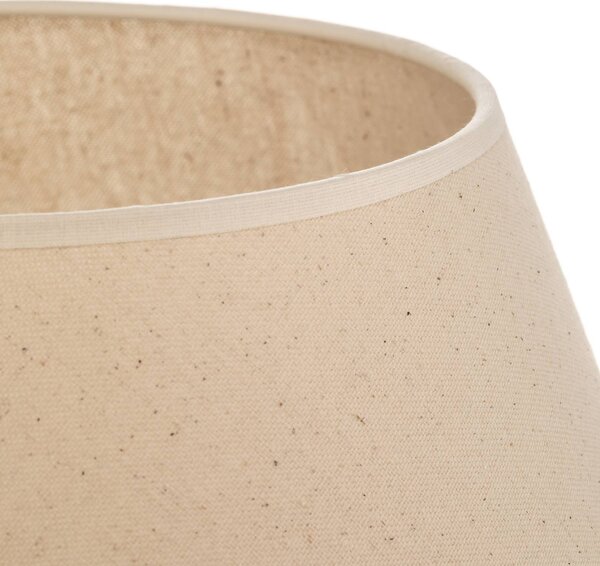 Paralume Pseudosofia per lampada da terra beige Duolla, Tessuto / Stoffa / Seta