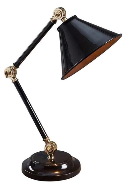 Elstead PV-ELEMENT-BPB - Lampada da tavolo PROVENCE ELEMENT 1xE27/60W/230V nero