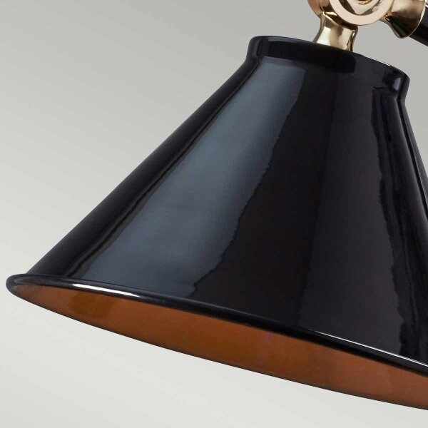Elstead PV-ELEMENT-BPB - Lampada da tavolo PROVENCE ELEMENT 1xE27/60W/230V nero